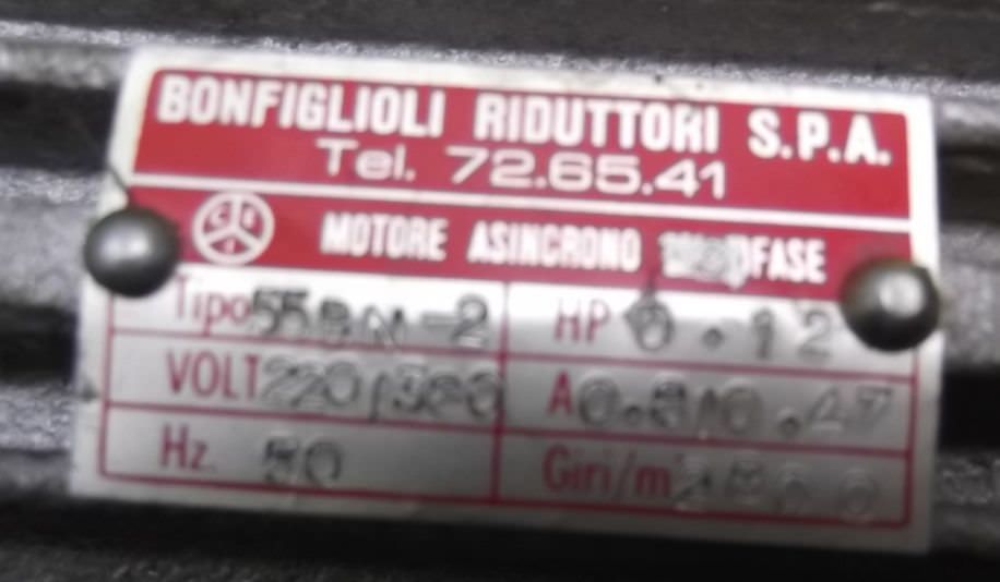 Getriebemotor 0,09 kW 234 U/min von Bonfiglioli - MVF27/F – Bild 4