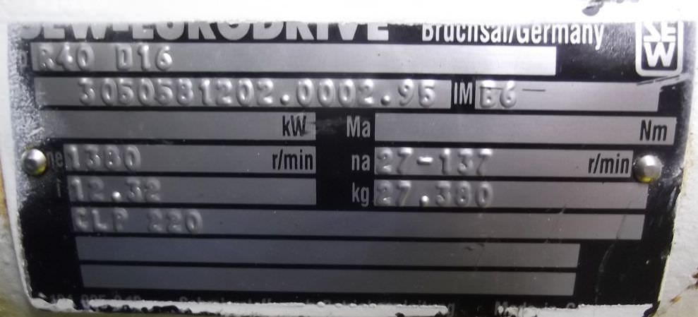 regelbarer Getriebemotor 0,37 kW 27-137 U/min von SEW Eurodrive - DFT71D4 – Bild 4