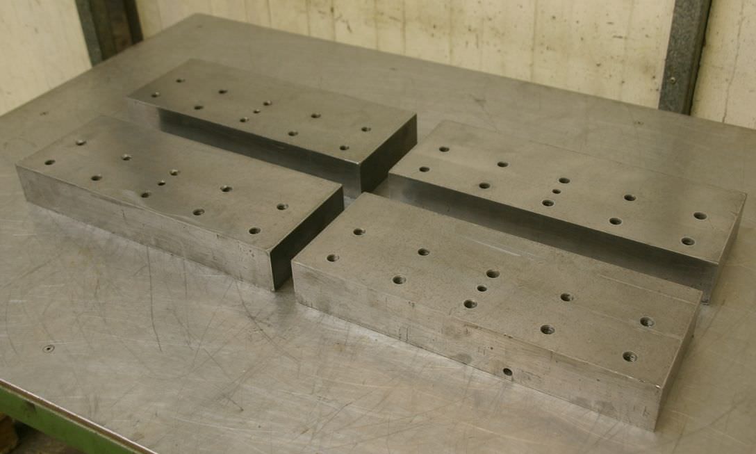 Aufspannplatte Fräsauflage von unbekannt - 370/140/H53 mm