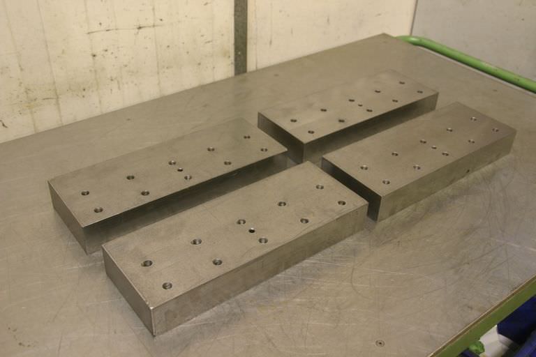 Aufspannplatte Fräsauflage von unbekannt - 370/140/H53 mm – Bild 3