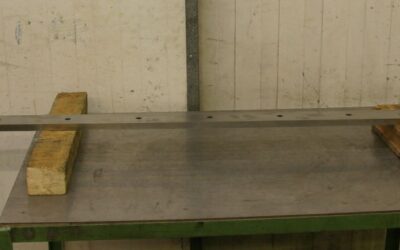 Alternative view of Ersatzmesser für Tafelschere 2400 mm von unbekannt - Messergröße 20 x 80 mm