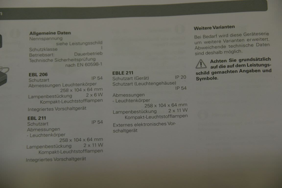 Maschinenleuchte von Waldmann - EBLE 206 – Bild 6