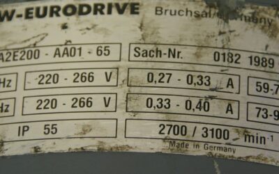 Getriebemotor 1,5 kW 46 U/min von SEW Eurodrive - K46-DT90L4TF/VS – Bild 6