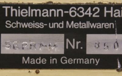 Schweißvorrichtung von Tiehlmann - SEPR/M – Bild 6