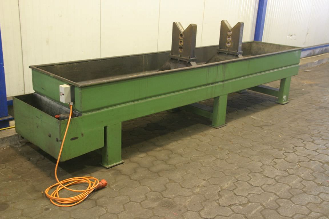 Rohrrichtanlage von Gieseking - mit Wasserkühlung