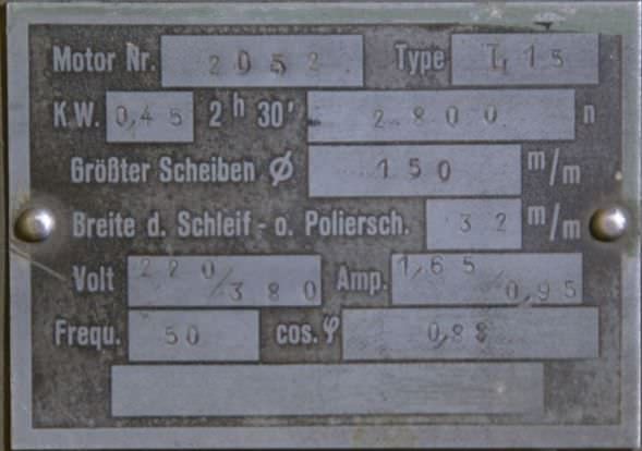 Doppelschleifbock 150 mm von Urbanek - L15 – Bild 5