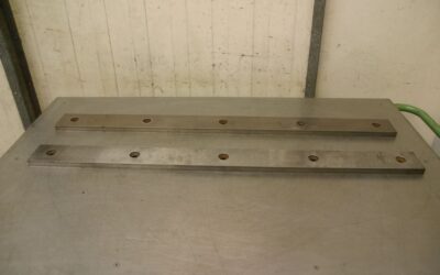 Alternative view of Ersatzmesser für Tafelschere 2 Stück von unbekannt - Messergröße 79/19/1055 mm