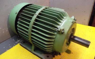 Alternative view of Elektromotor 4,4/8-6 kW 725/1440/970 U/min von BBC - QUX160L8/4-6AG