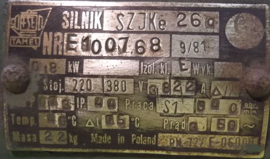 Elektromotor 0,8 kW 940 U/min von Tamel - E100768 – Bild 4