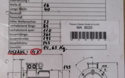 Getriebemotor 0,15 kW 42 U/min von SEW EURODRIVE - R30DT71C6B – Bild 5