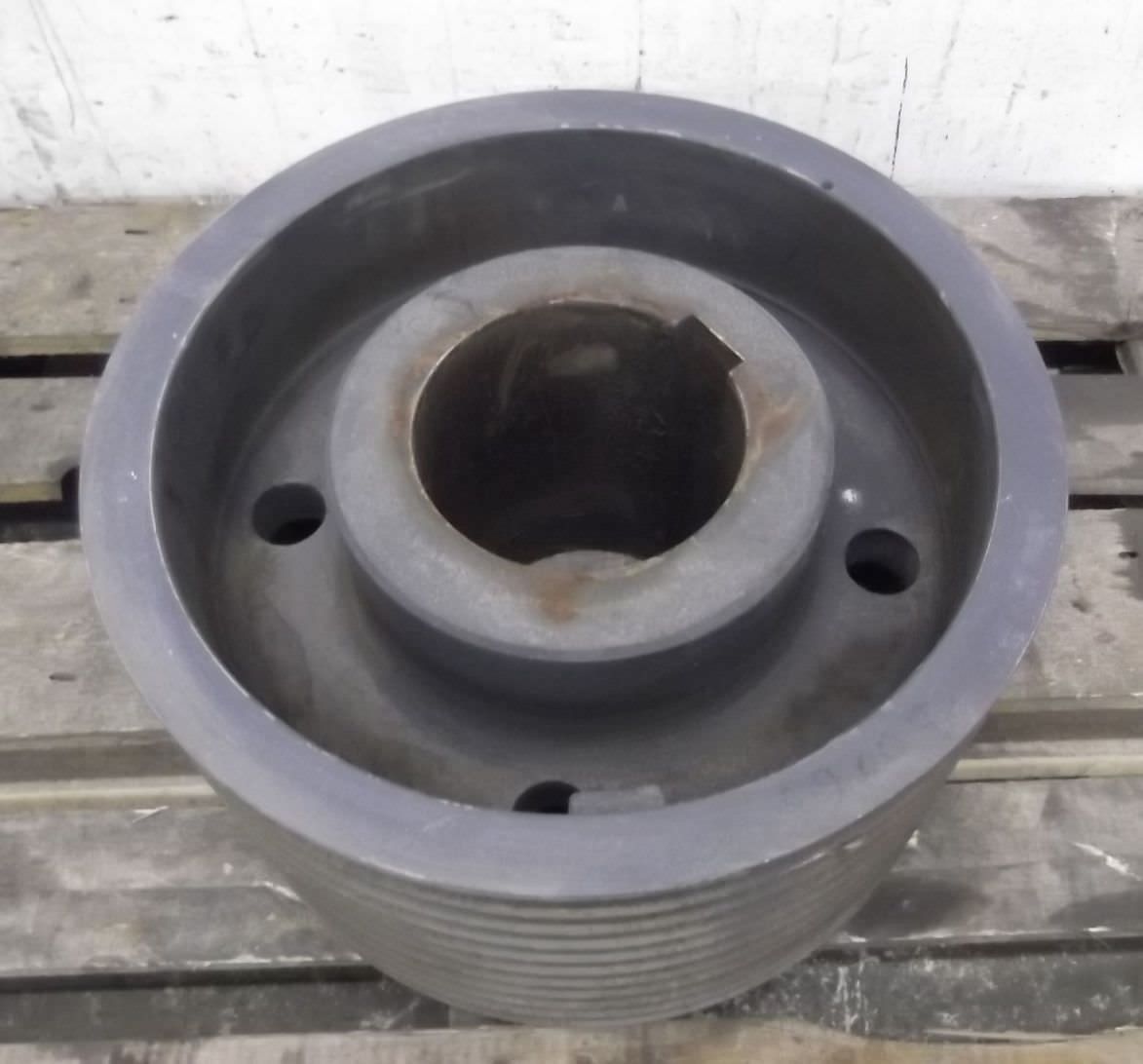 Keilriemenscheibe 10 rillig von Guss - SPC 460-10 (22 mm) – Bild 3