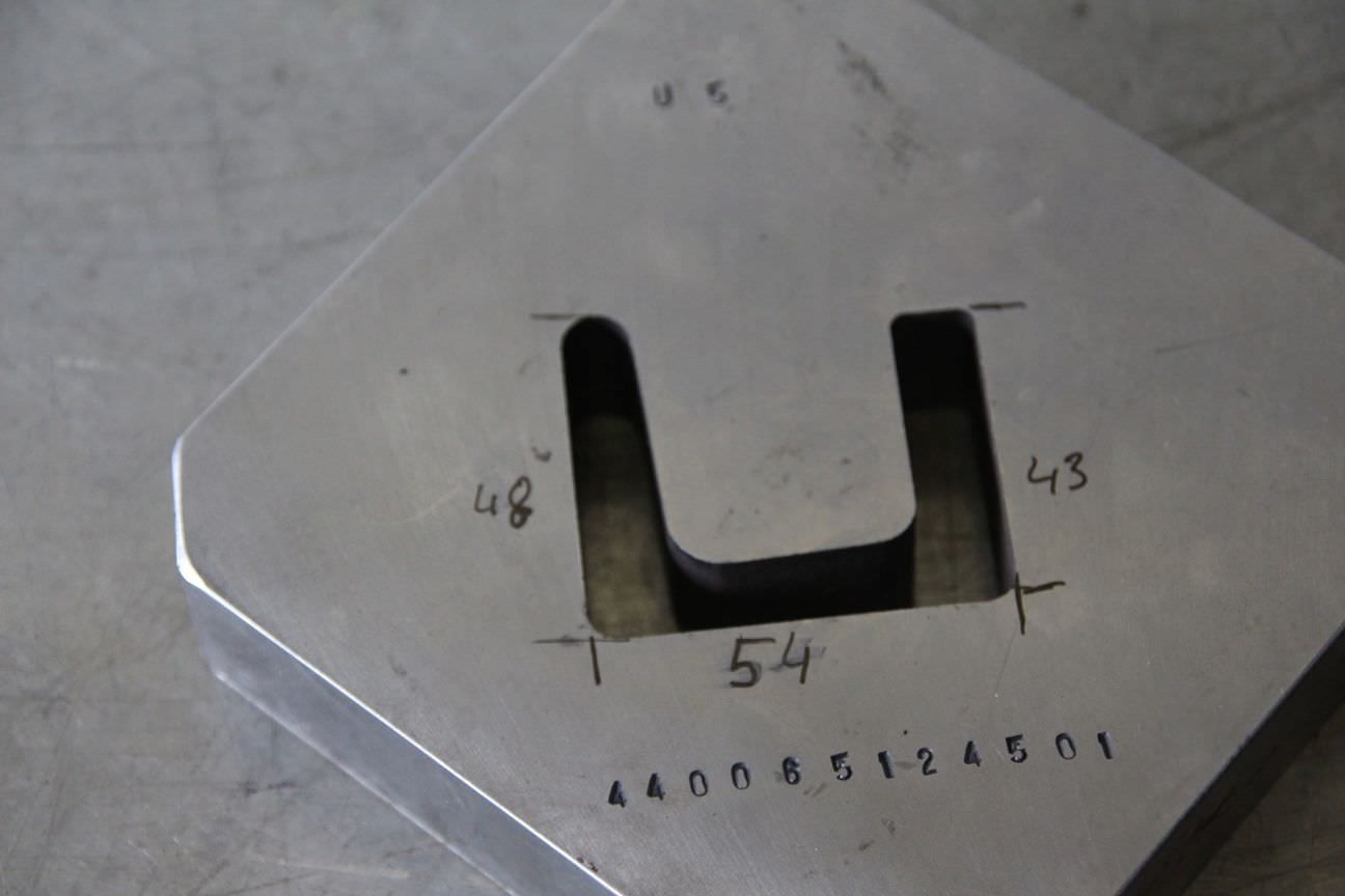 Scherwerkzeug von Peddinghaus - für U-Stahl 50 mm – Bild 5