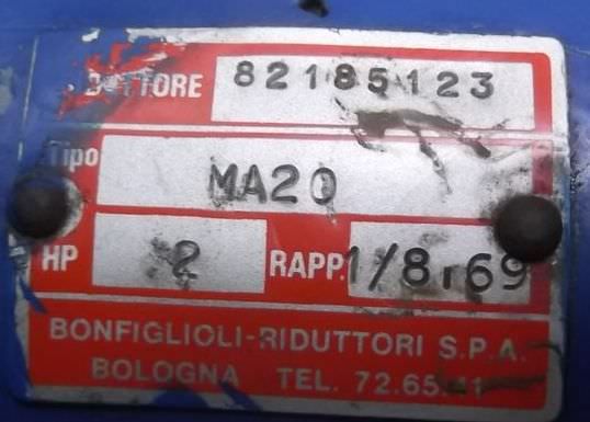 Getriebemotor 0,55 kW 160 U/min von Elprom - A0-80e-4YB5 – Bild 4