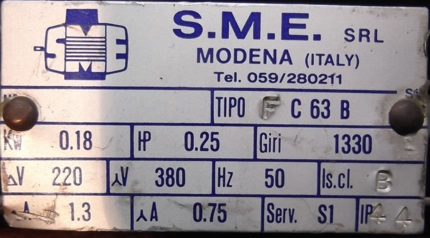 Getriebemotor 0,18 kW 100 U/min von SME - FC63B – Bild 5