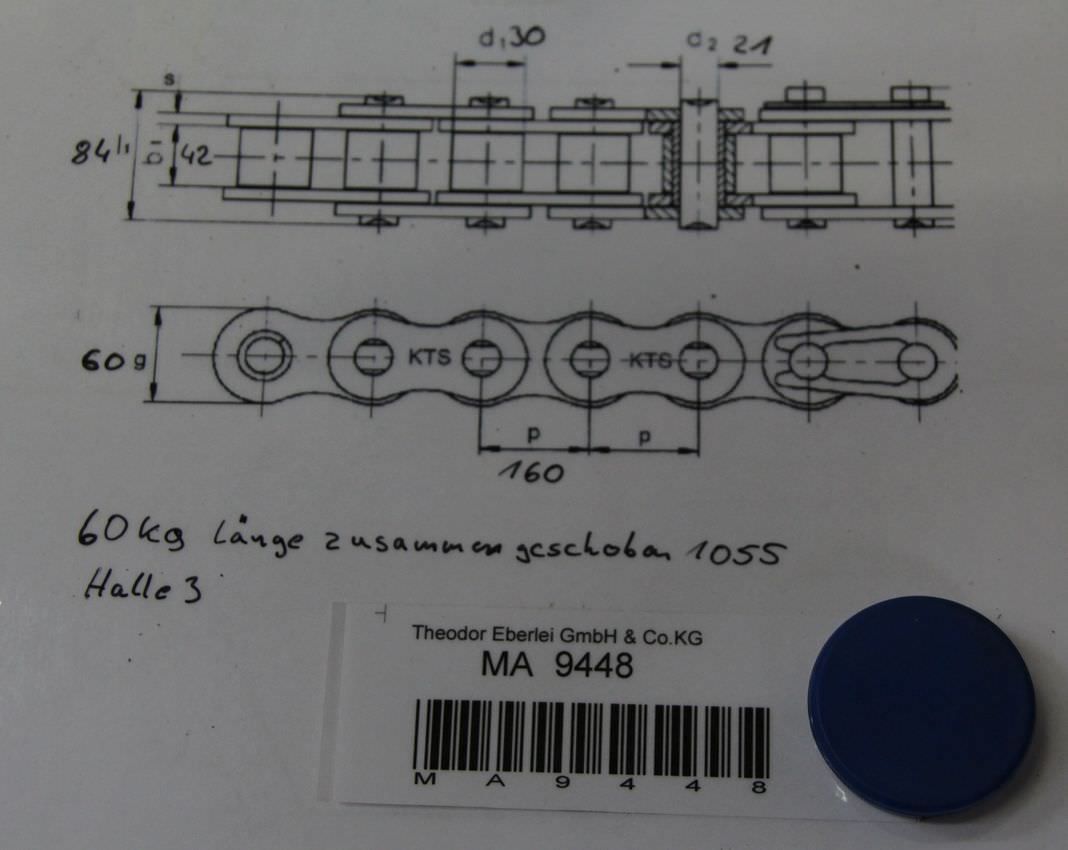 Transportkette von unbekannt - 160 mm – Bild 4