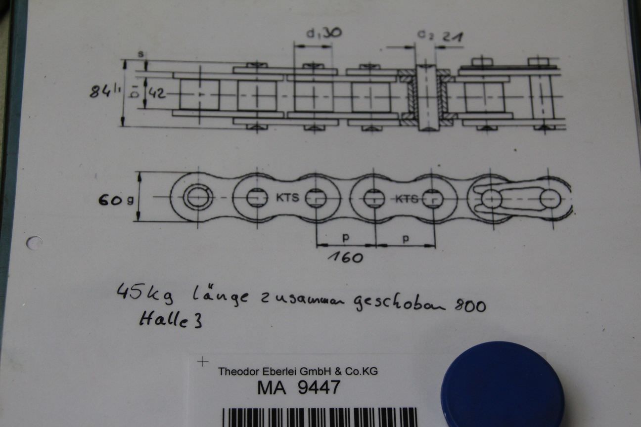 Transportkette von unbekannt - 160 mm – Bild 8