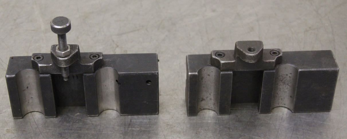 Schnellwechsel Stahlhalter 2 Stück von unbekannt - Aufnahmepunkte 76 mm – Bild 3