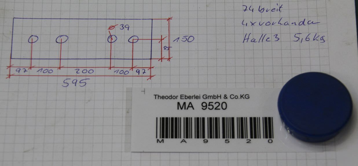 Kunststoff von unbekannt - 150/595/H74 mm – Bild 4