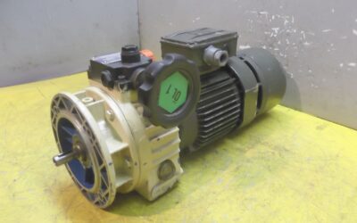 regelbarer Getriebemotor 0,37 kW 190-1000 U/min von MOTOVARIO - TKF/5