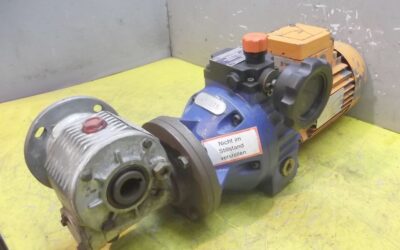 regelbarer Getriebemotor 0,37 kW 19-100 U/min von MOTOVARIO - TKFL/5