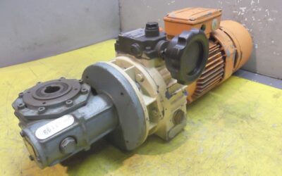 regelbarer Getriebemotor 0,37 kW 19-100 U/min von MOTOVARIO - TKF/5