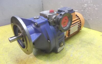 regelbarer Getriebemotor 0,37 kW 26-143 U/min von Motovario - TKRF/5