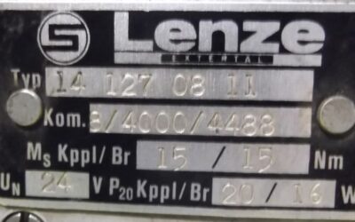 Getriebemotor 0,55 kW 150 U/min von Lenze - 12.102.05.1.1 – Bild 5
