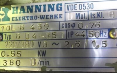 Getriebemotor 0,55 kW 150 U/min von Lenze - 12.102.05.1.1 – Bild 6