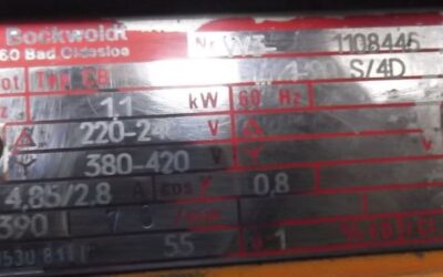 Getriebemotor 1,1 kW 76 U/min von Bockwoldt - CB – Bild 8