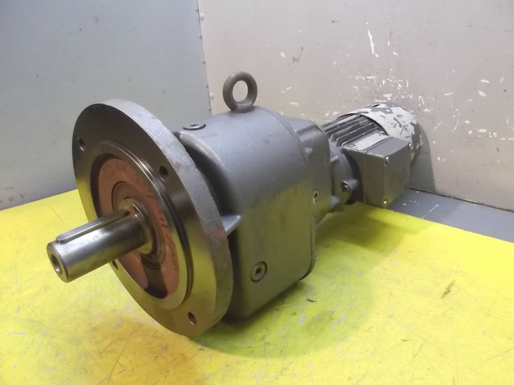 Getriebemotor 0,25 kW 3,55 U/min von ABM - EFB2H/3G160F/100/30D32/4