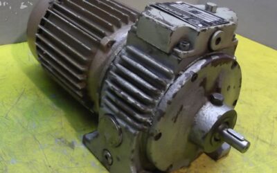 Alternative view of regelbarer Getriebemotor 0,18 kW 81-485 U/min von Lenze - A03-R14