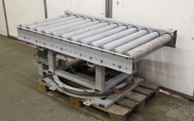 Dreheinheit Rollenbahn von Brunsen - angetrieben 700 x 1500 mm