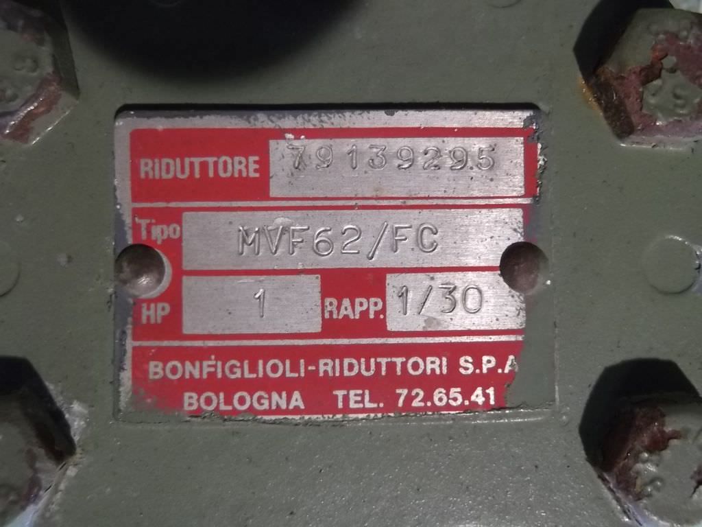 Getriebemotor 0,37 kW 56 U/min von Bonfiglioli - MVF62/FC – Bild 4