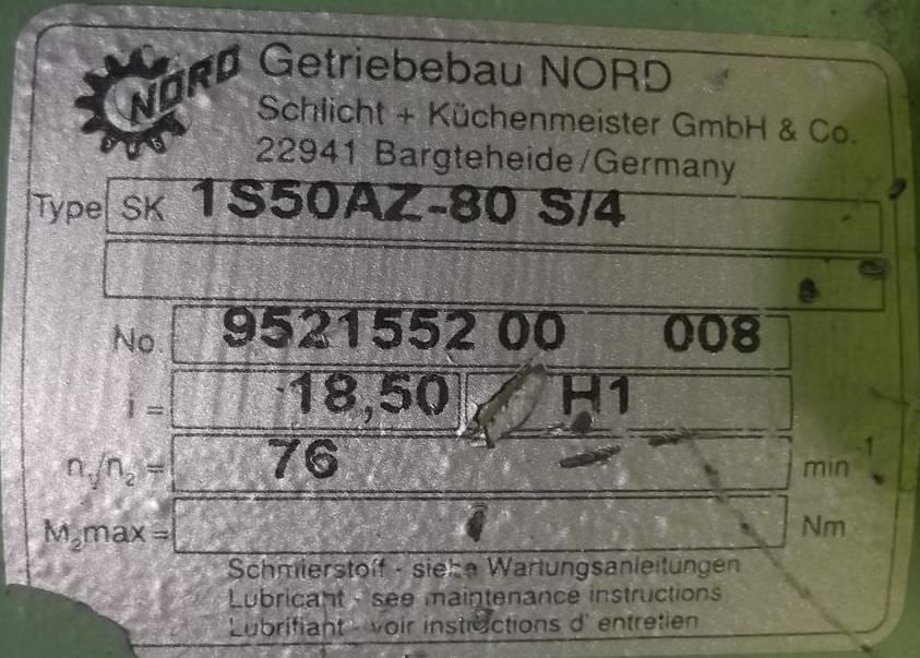 Getriebemotor 0,55 kW 76 U/min von Nord - 80S/4 – Bild 4