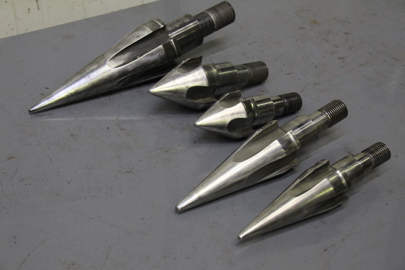 Förderschneckenspitzen 5 Stück von unbekannt - für Spritzgießmaschine