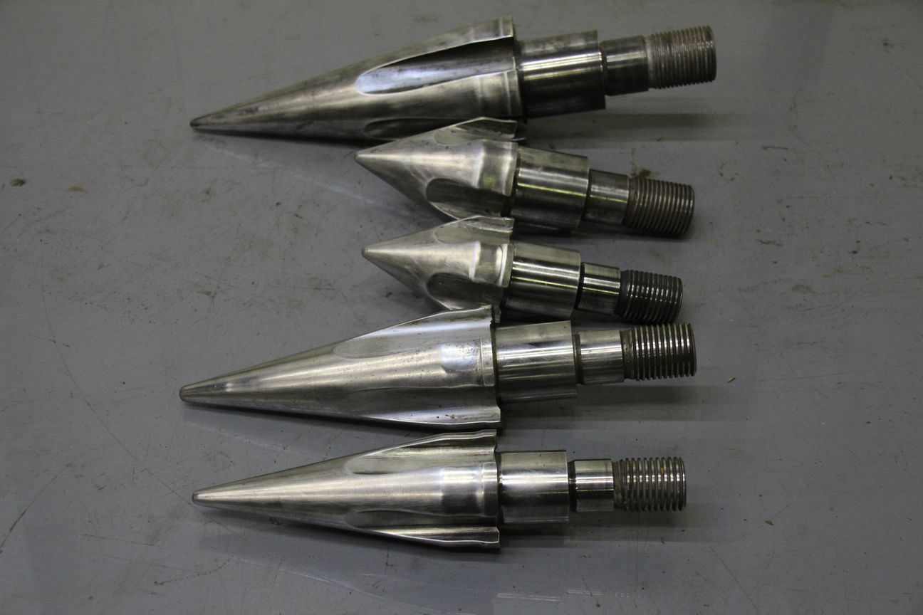Förderschneckenspitzen 5 Stück von unbekannt - für Spritzgießmaschine – Bild 2