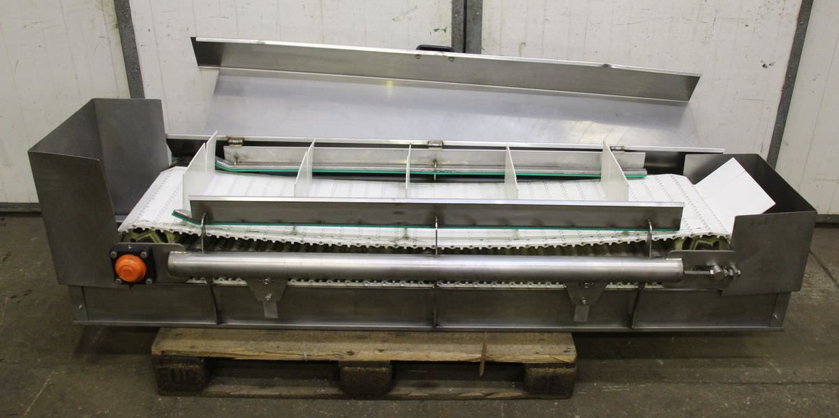 Förderband von Edelstahl - 325 x 2050 mm – Bild 2