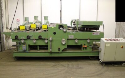 Alternative view of Lackwalzenmaschine von Giardina - Gießbreite 1260 mm