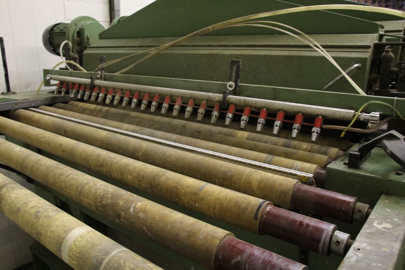 Lackwalzenmaschine von Giardina - Gießbreite 1260 mm – Bild 4