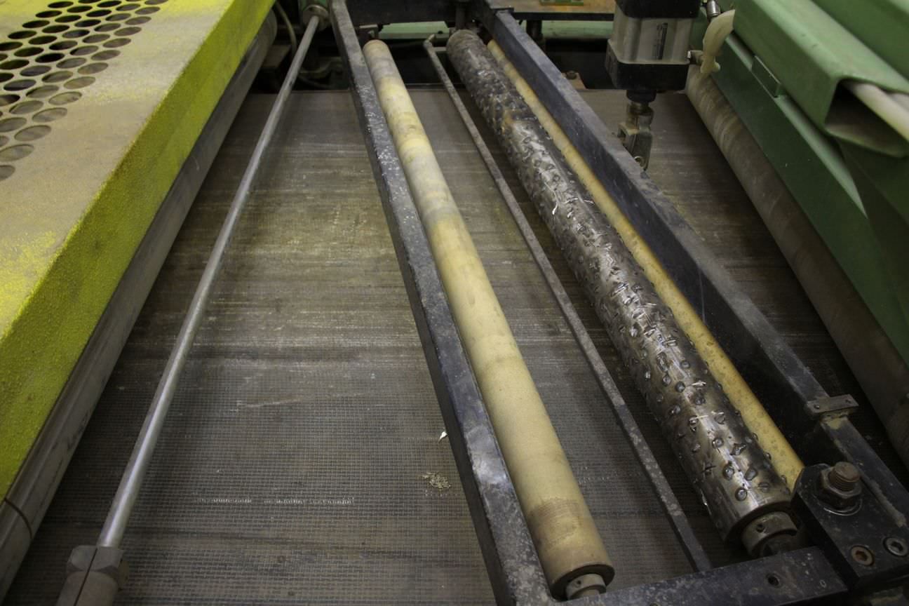 Lackwalzenmaschine von Giardina - Gießbreite 1260 mm – Bild 7
