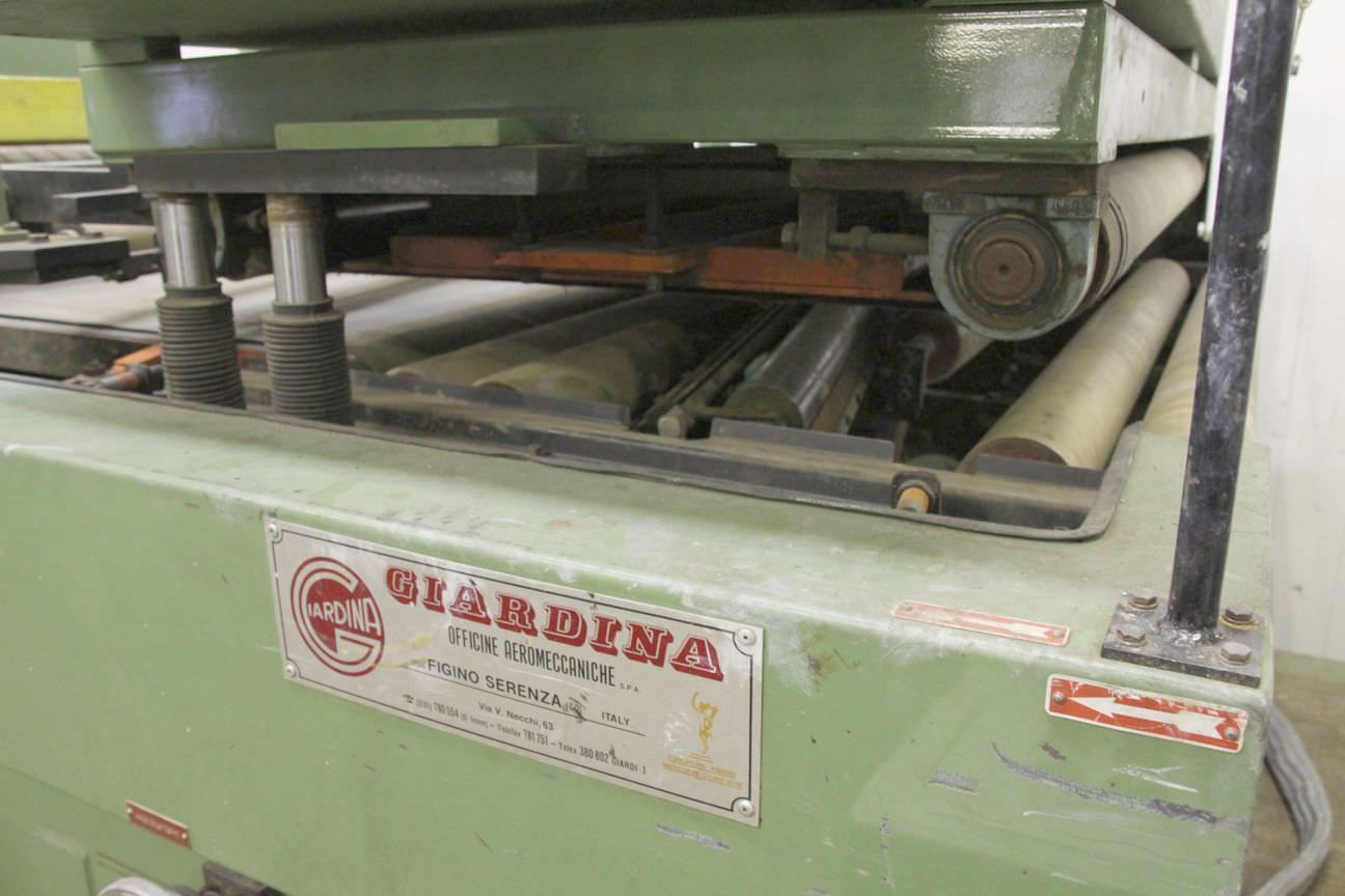 Lackwalzenmaschine von Giardina - Gießbreite 1260 mm – Bild 9