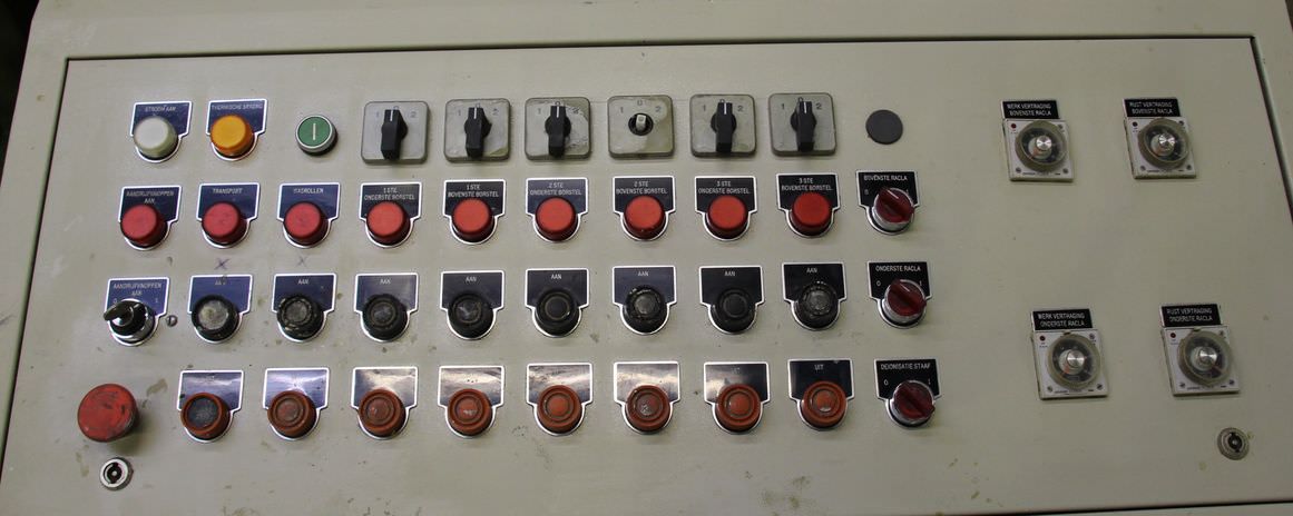 Lackwalzenmaschine von Giardina - Gießbreite 1260 mm – Bild 10