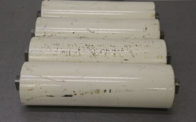 Alternative view of Förderbandrollen Transportrollen von Stahl - Ø 115 x 380 mm