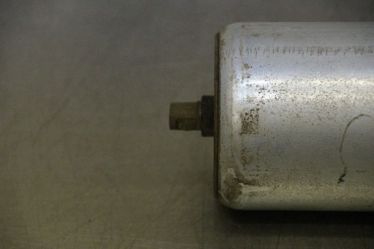 Förderbandrollen Transportrollen von Stahl - Ø 80 x 495 mm – Bild 7