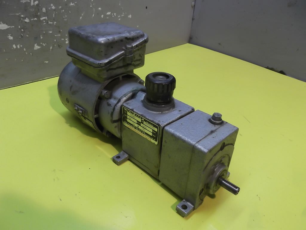 regelbarer Getriebemotor 0,09 kW 11-98 U/min von Stephan Werke - FNDeA34s – Bild 2