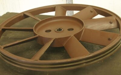 Keilriemenscheibe 2 -rillig von Guss - SPA 620-2 (13 mm)