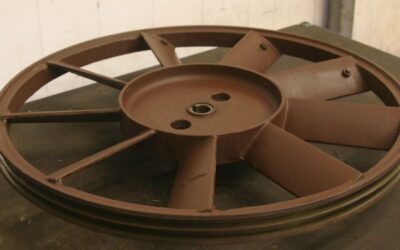 Alternative view of Keilriemenscheibe 2 -rillig von Guss - SPA 620-2 (13 mm)