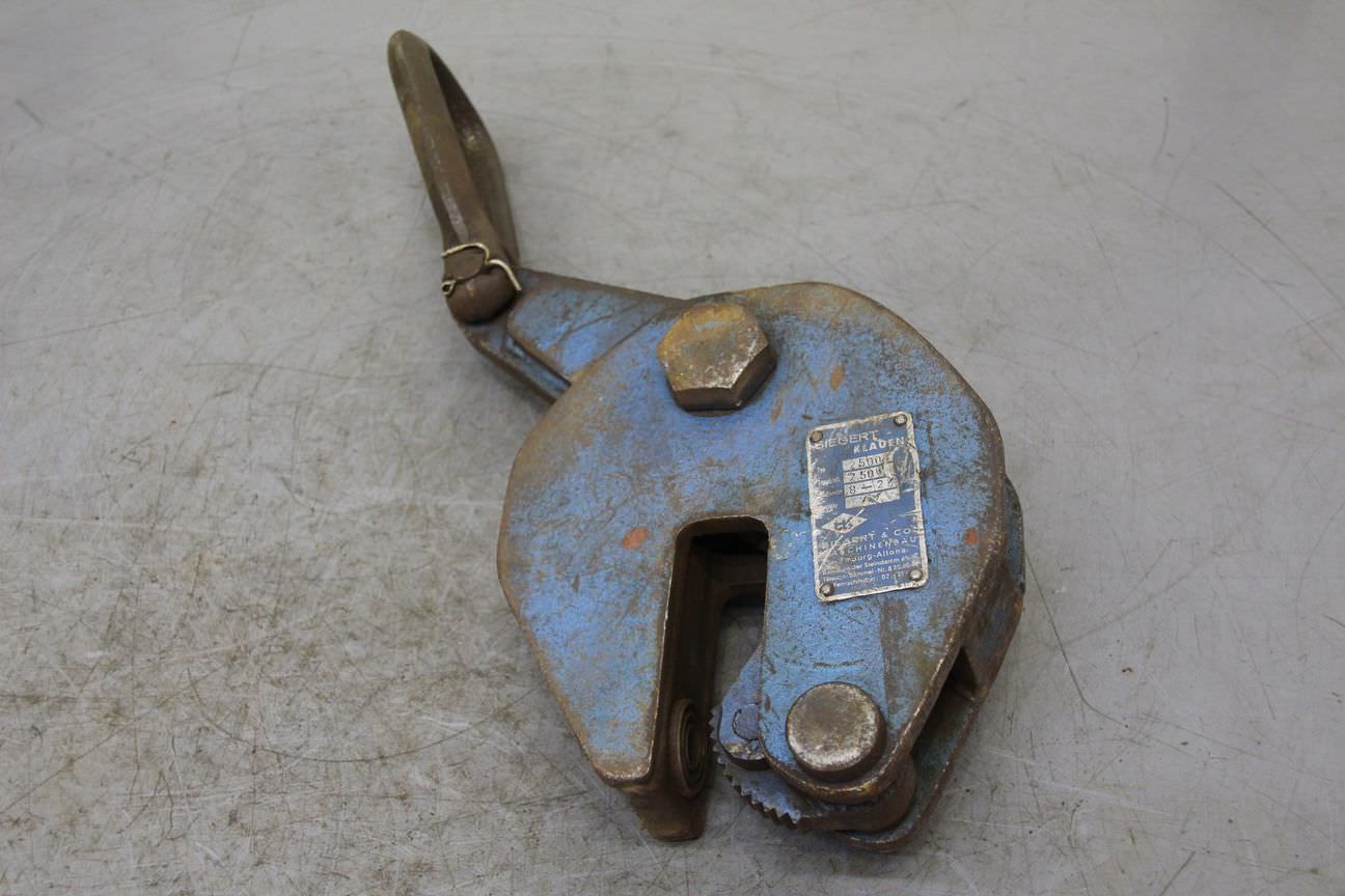 Blechklemme 8-25 mm von Siegert - 2500 kg – Bild 3