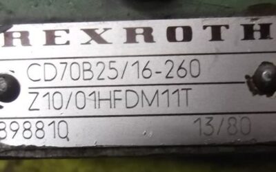 Hydraulikzylinder von Rexroth - CD70B25/16-260 – Bild 4
