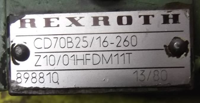 Hydraulikzylinder von Rexroth - CD70B25/16-260 – Bild 4